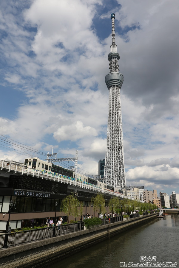 東京スカイツリータウン10周年記念号と東京スカイツリー（その1）
