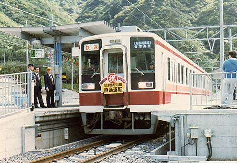 東武鉄道の直通運転記念フレート(その2)