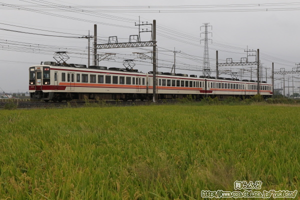 東武日光線を走る6050系（61103F＋61102F／回送）